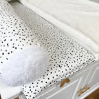 WICKELTISCHAUFLAGE DOTS