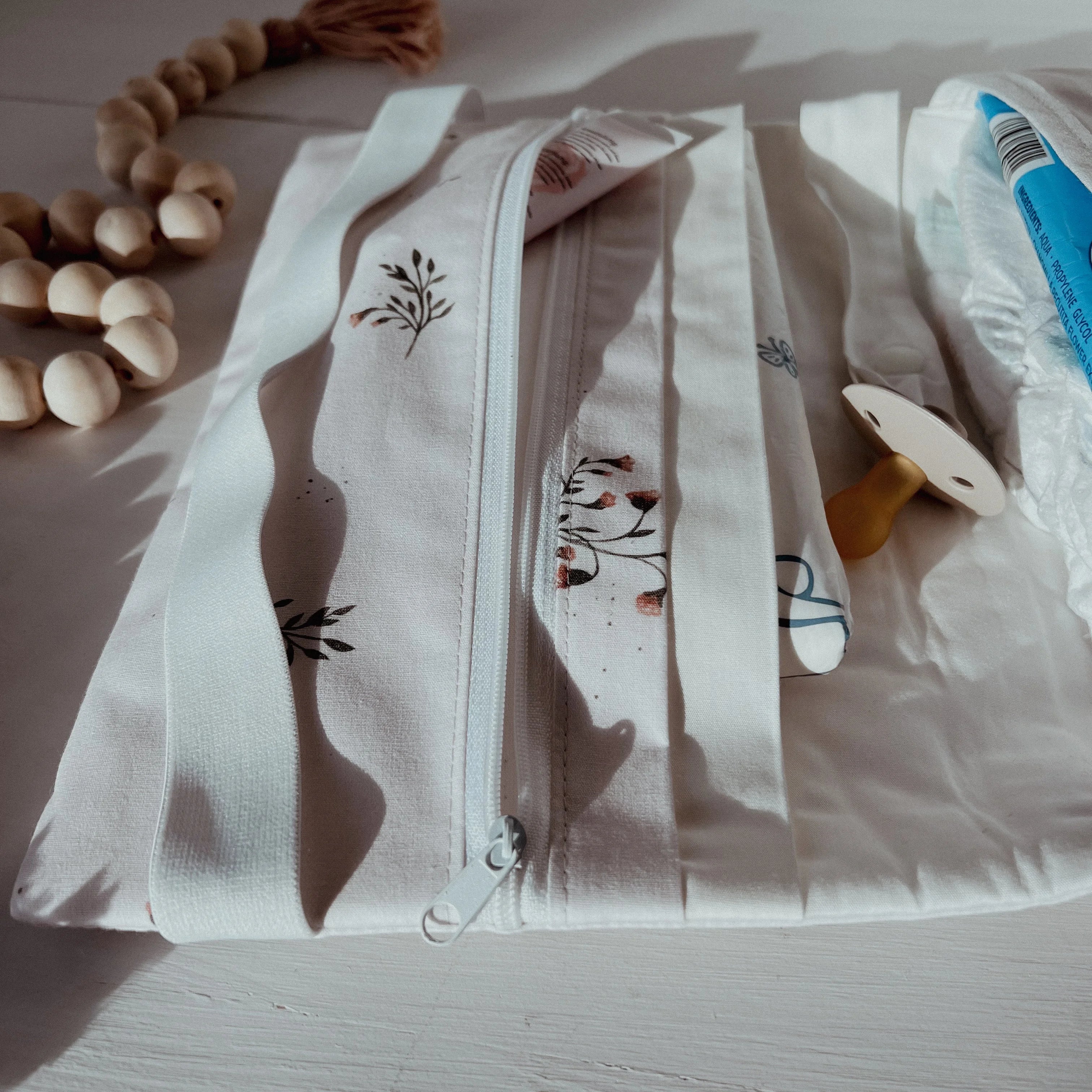 Wickeltasche Windeltasche Frühlingsblume