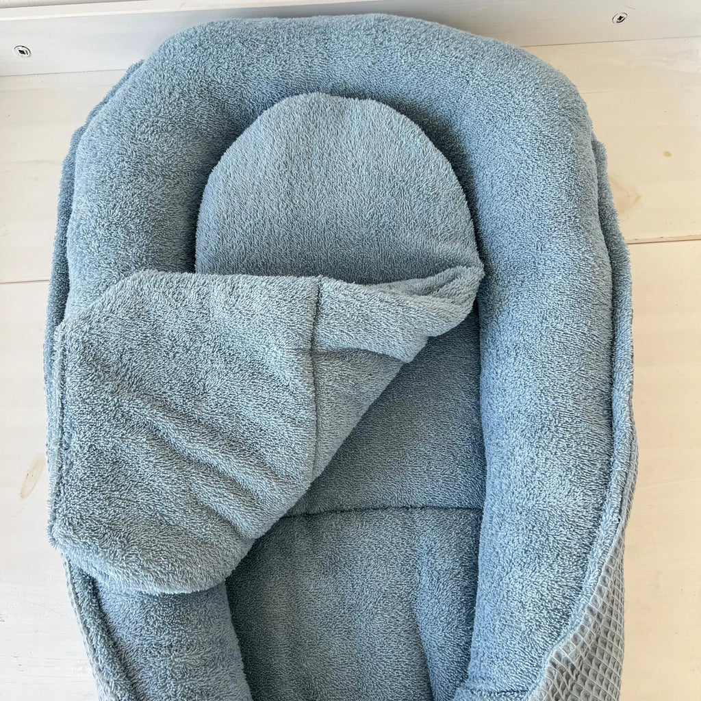 NestchenWaffelpique himmelblau