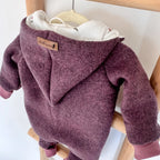 Walkoverall, Winteroverall Violett/Kirschen