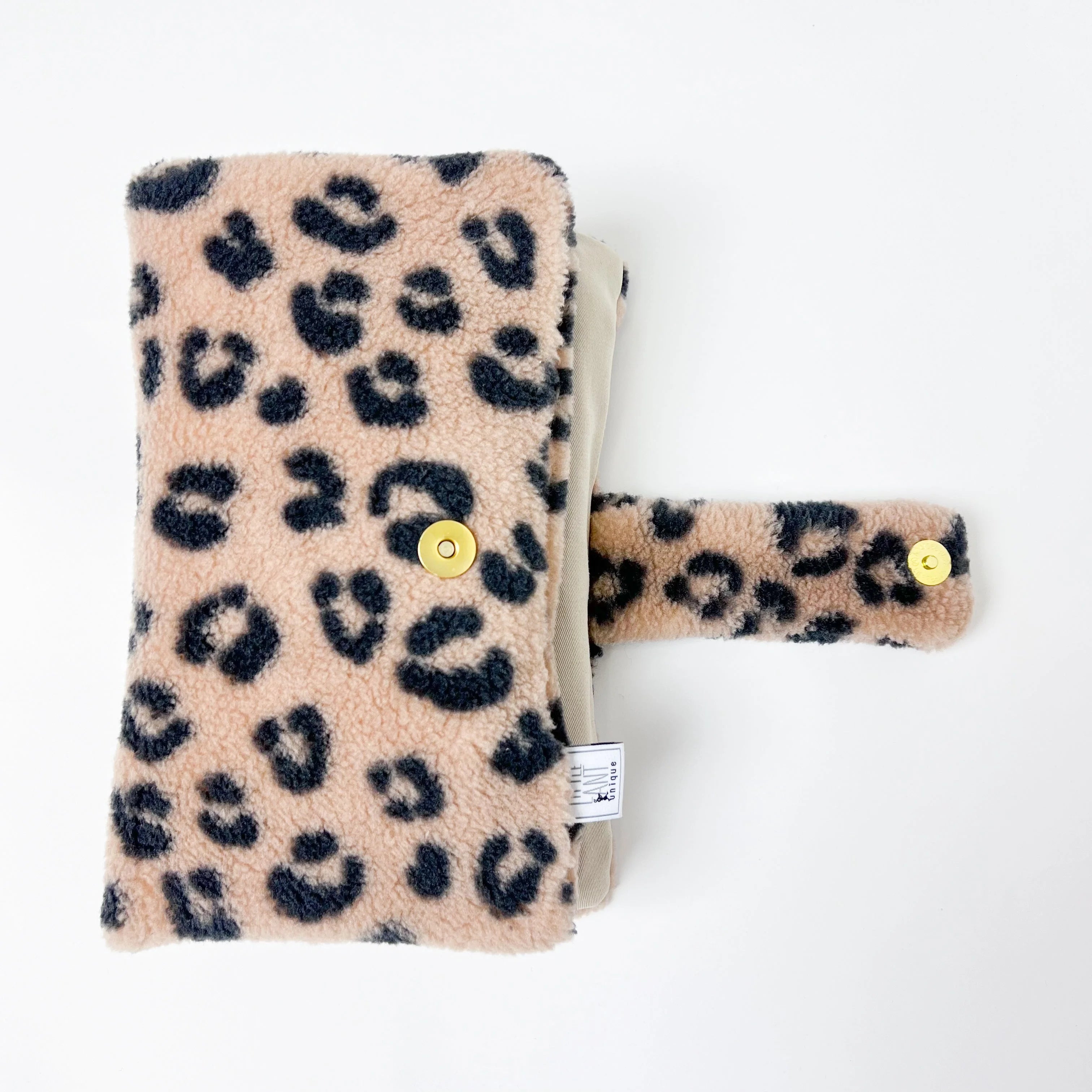 Wickeltasche Windeltasche Teddyfell Leo