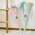 SCHULTÜTE ROSA GLITZER RAINBOW