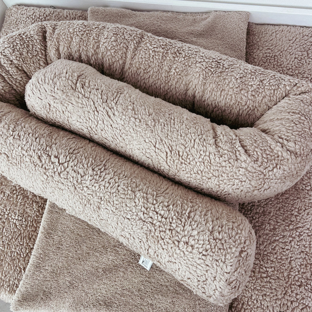 Wickeltischumrandung Teddy beige
