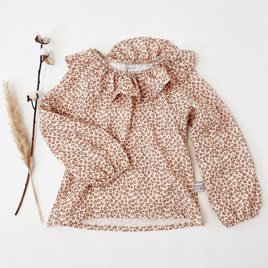 Bluse Baumwoll-Musselin Leo