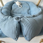 NestchenWaffelpique himmelblau