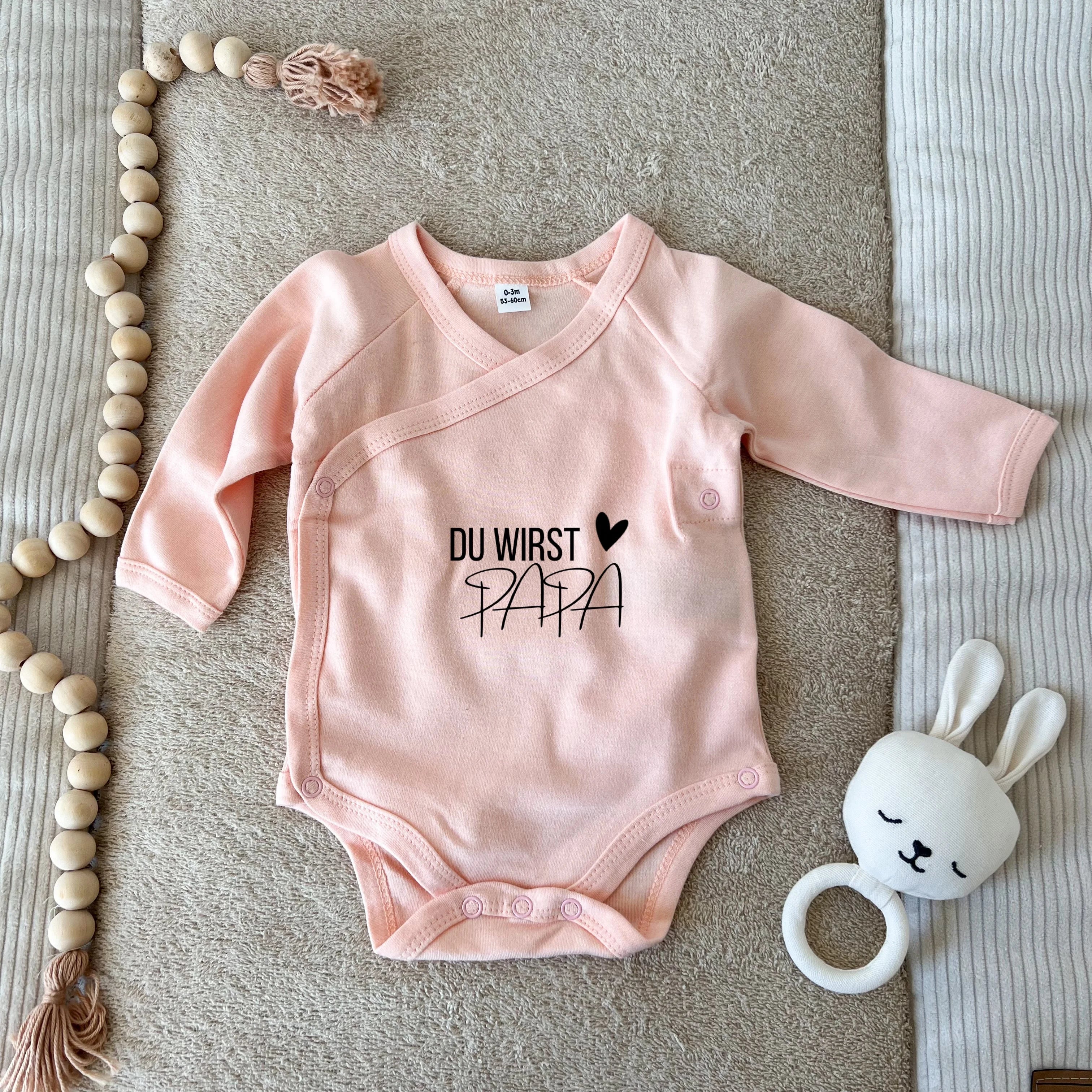 Babybody "Du wirst Papa" aus Biobaumwolle