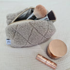 Kulturtasche I Windeletui Teddy beige I Schminktasche