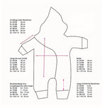 Walkoverall, Winteroverall Violett/Kirschen