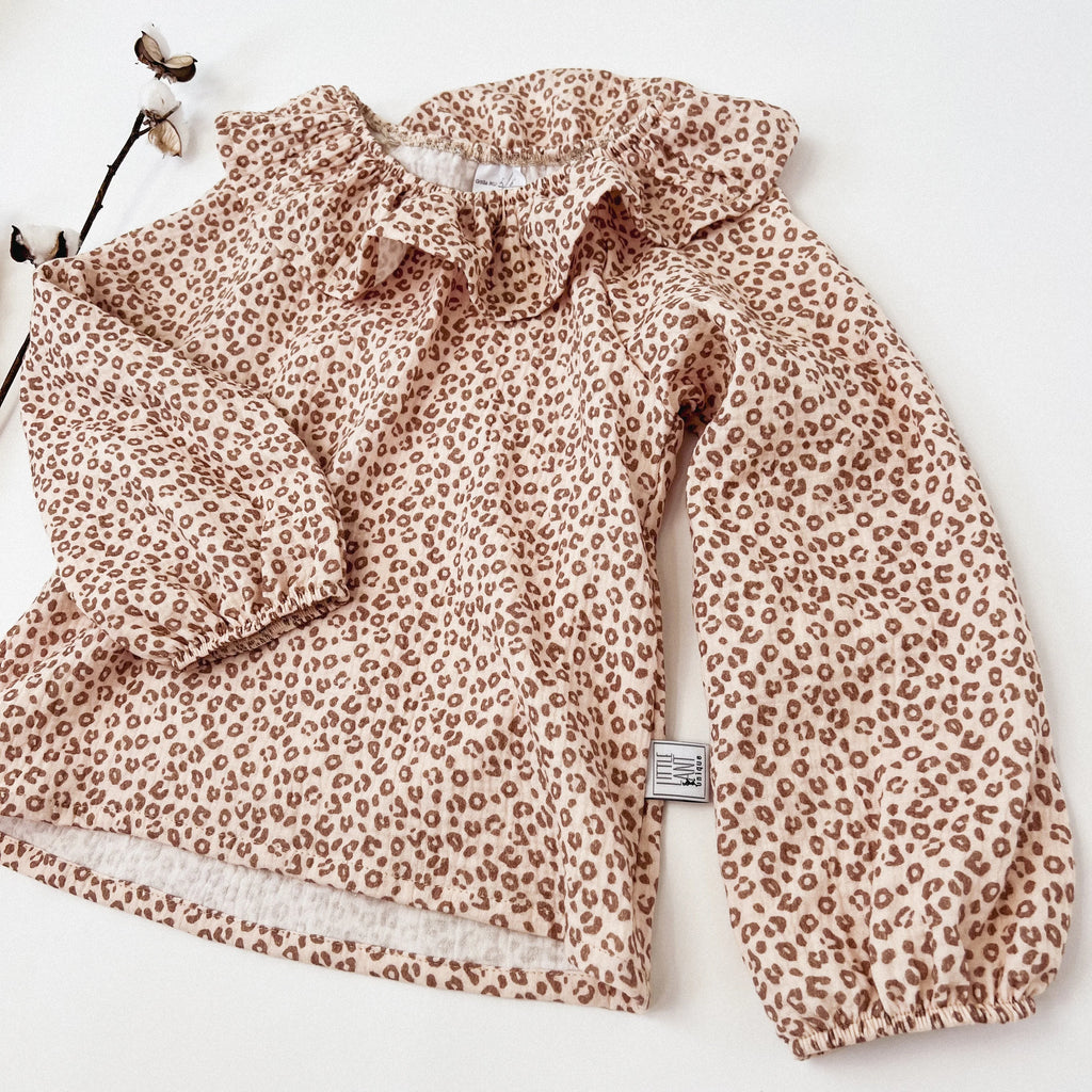 Bluse Baumwoll-Musselin Leo