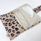 Wickeltasche Windeltasche Teddyfell Leo