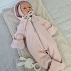 Bio Baumwoll Fleeceoverall rosa