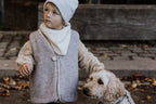 Walkweste mit Teddyfell
