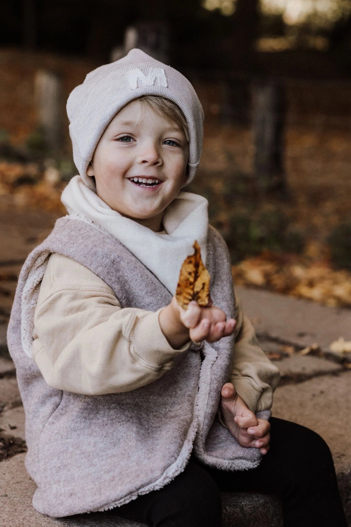 Walkweste mit Teddyfell
