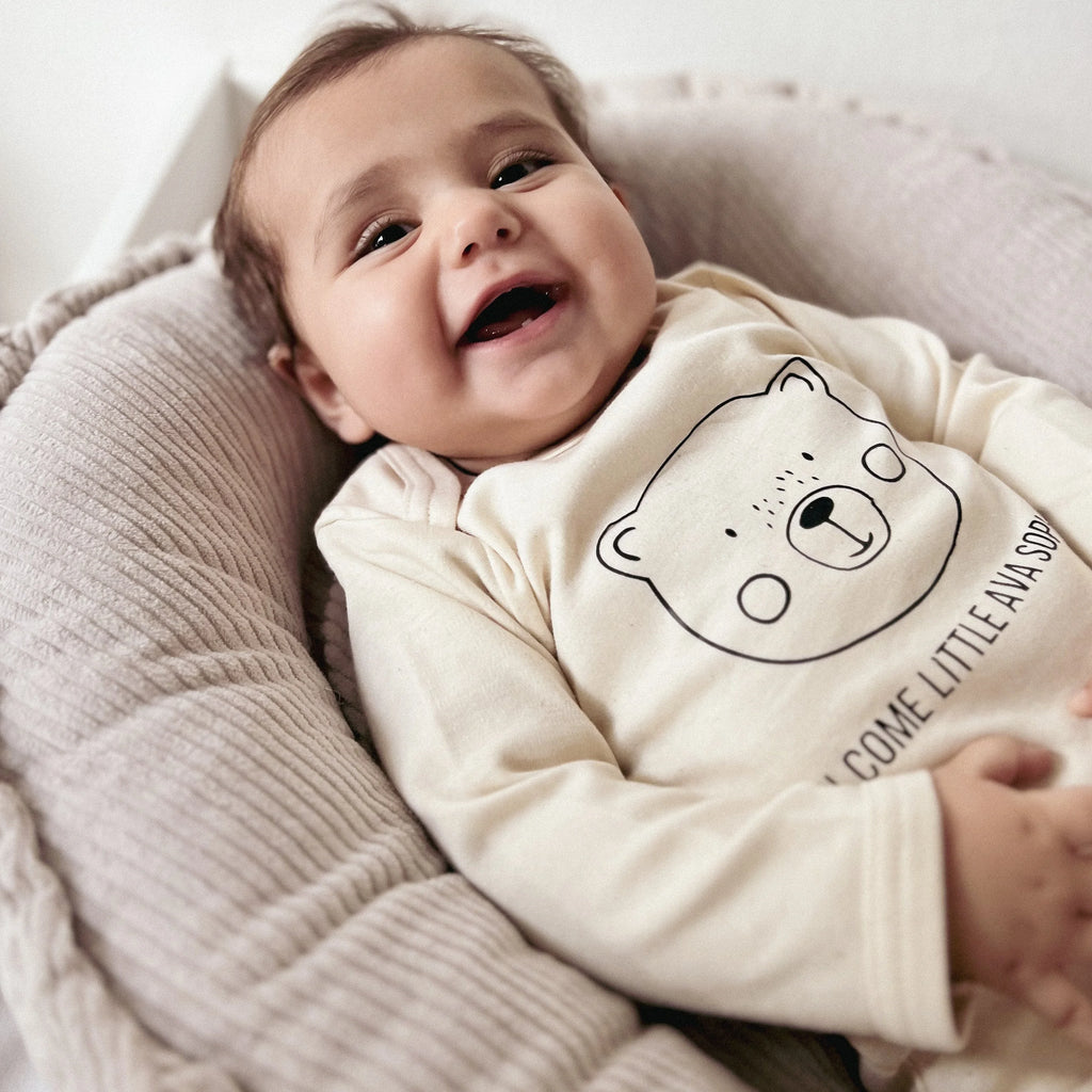 Nestchen Cord beige