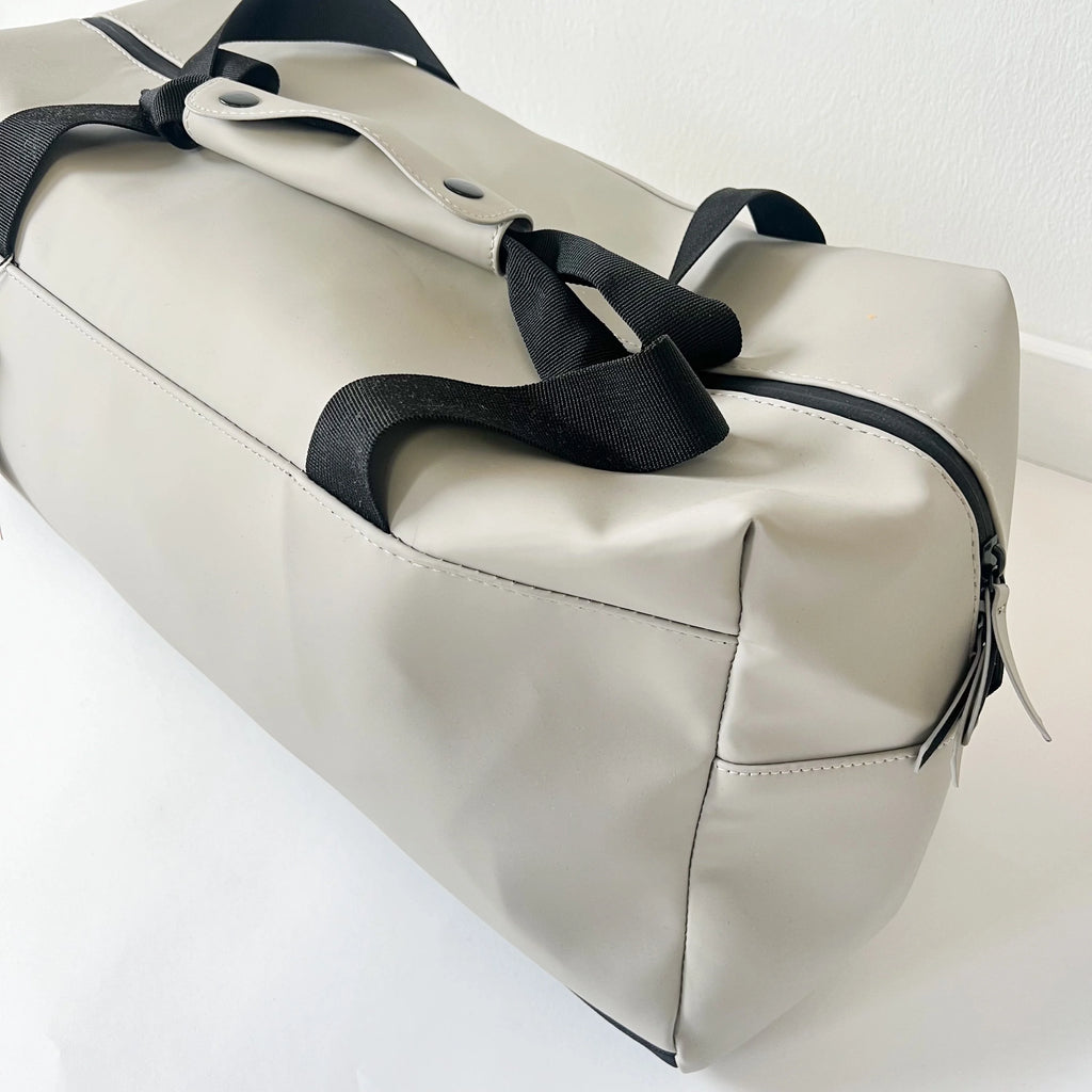 Weekender/Kliniktasche MOMMY BAG Grau /Beige- Wasserabweisend