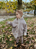 DIY Walkjacke Oversized  mit Teddyfell