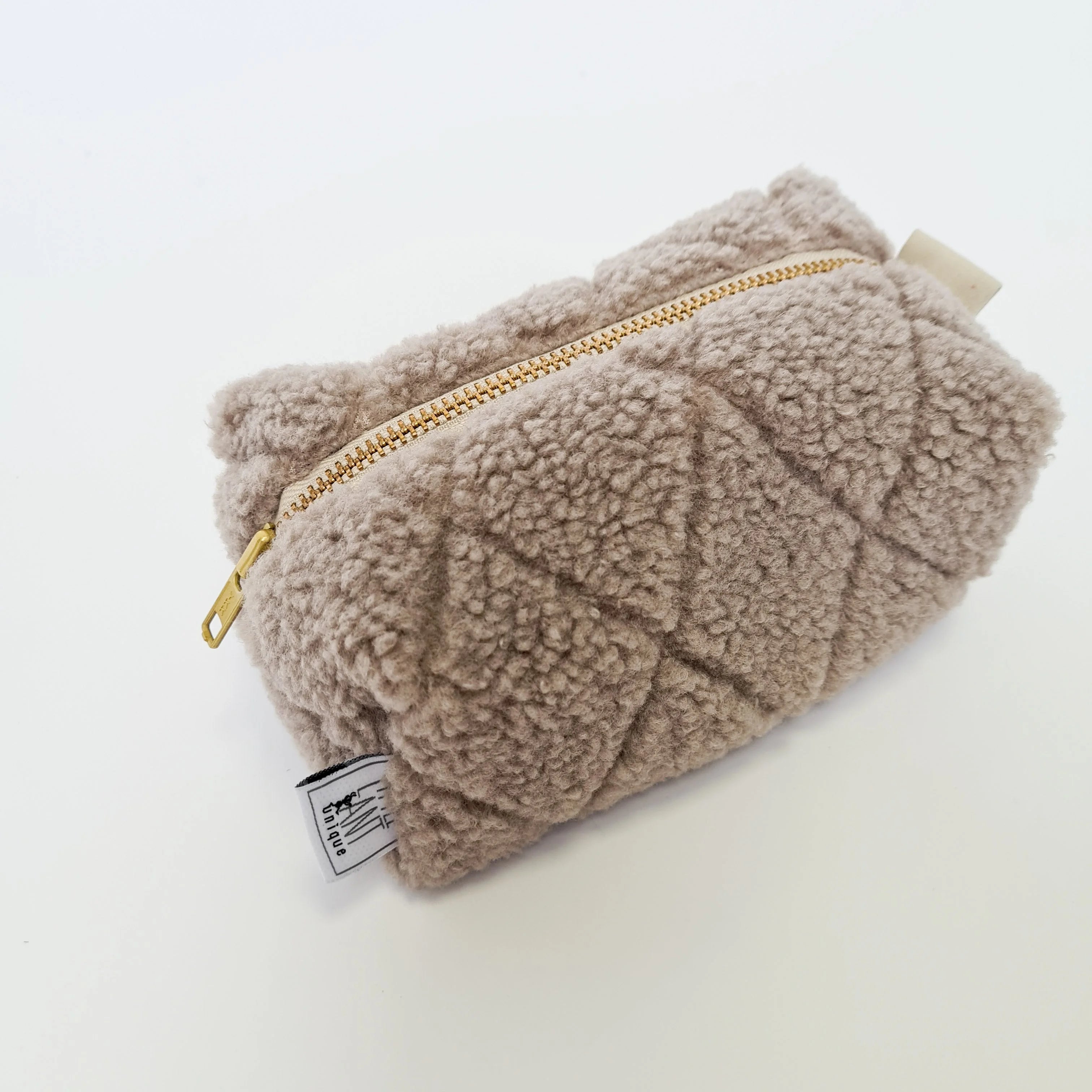 Kulturtasche I Windeletui Teddy beige I Schminktasche