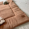 Krabbeldecke Laufgittereinlage Cord Camel
