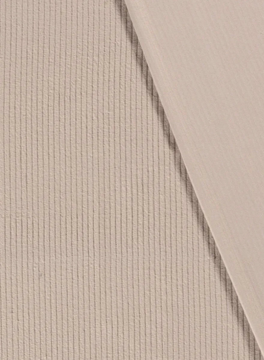 Cord Stoff beige