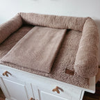 WICKELTISCHAUFLAGE TEDDY BEIGE