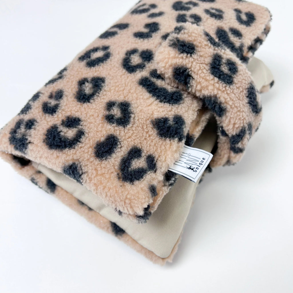 Wickeltasche Windeltasche Teddyfell Leo