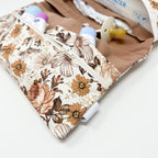Wickeltasche Windeltasche flower retro