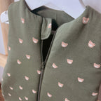 BABY WINTERSCHLAFSACK GRÜN BÄRCHEN