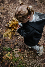 Jacke Softshelljacke Kinderjacke anthrazit und innen leo oder gestreift