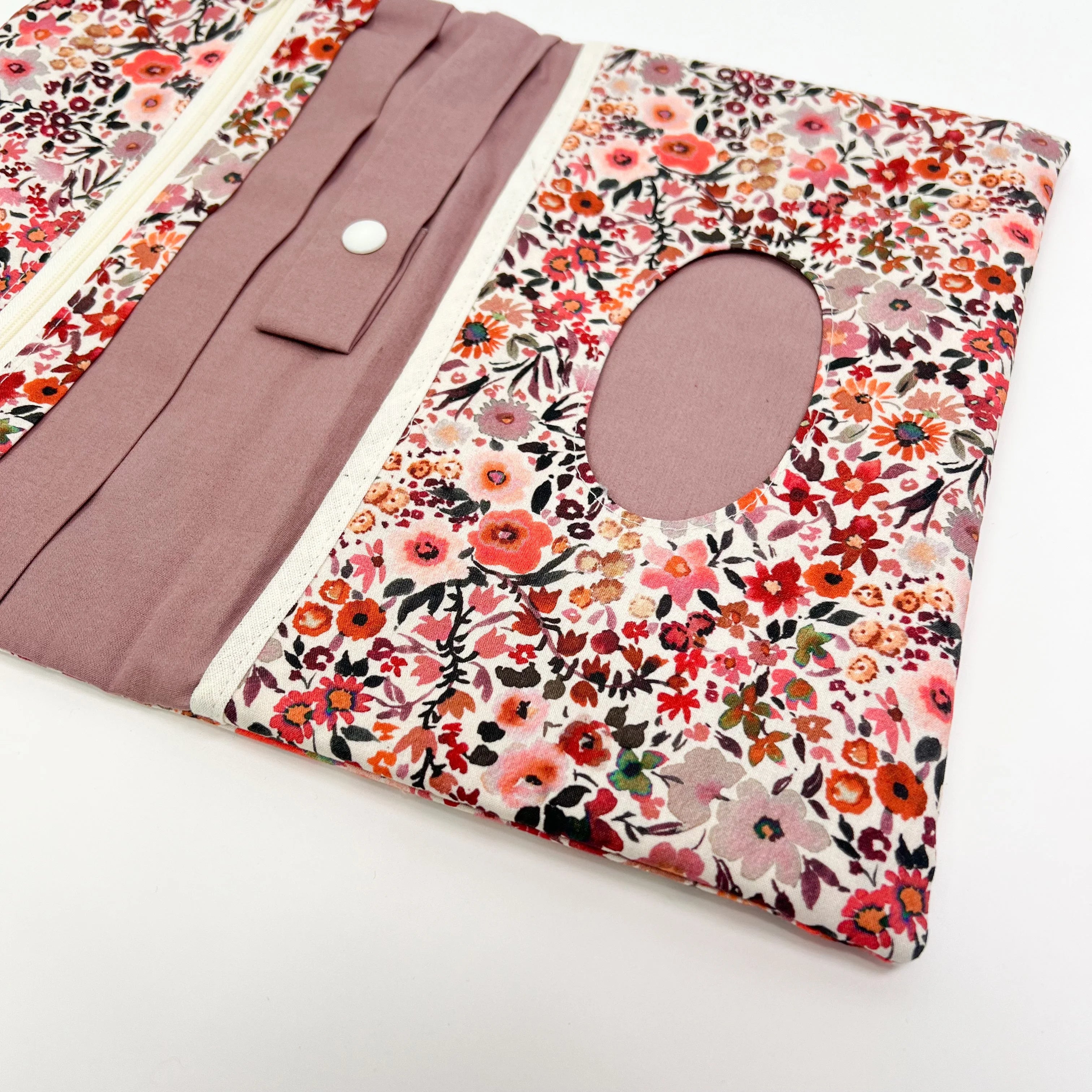 Wickeltasche Windeltasche Flowers Coral