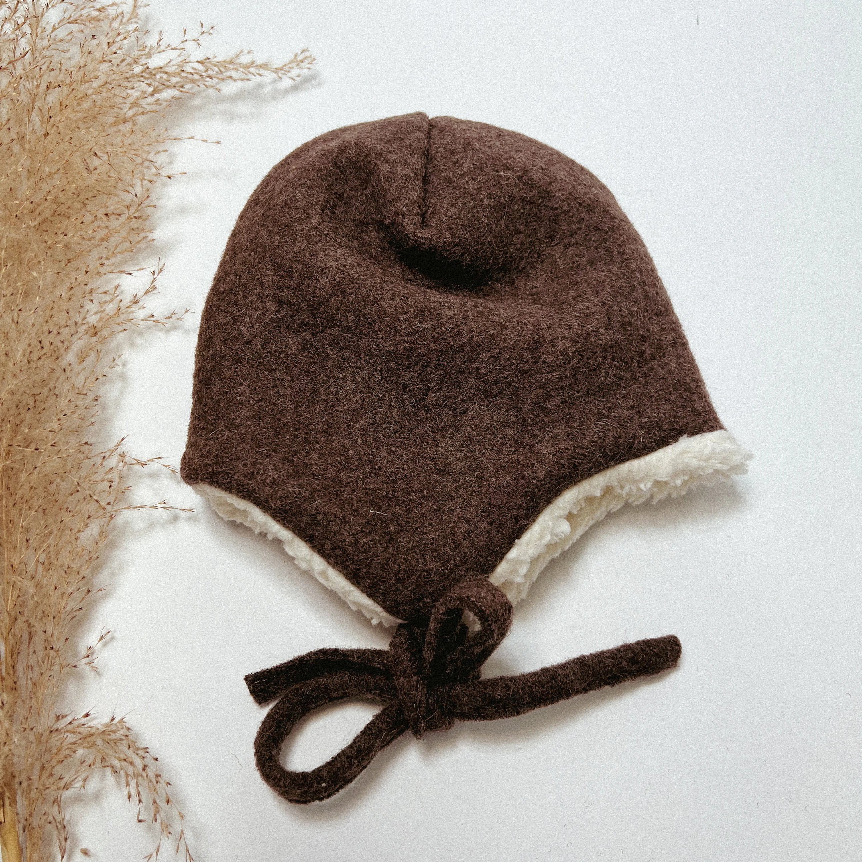 WALKMÜTZE MIT TEDDY GEFÜTTERT