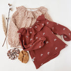 Bluse Baumwoll-Musselin Leo