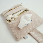 Wickeltasche Windeltasche Cord beige