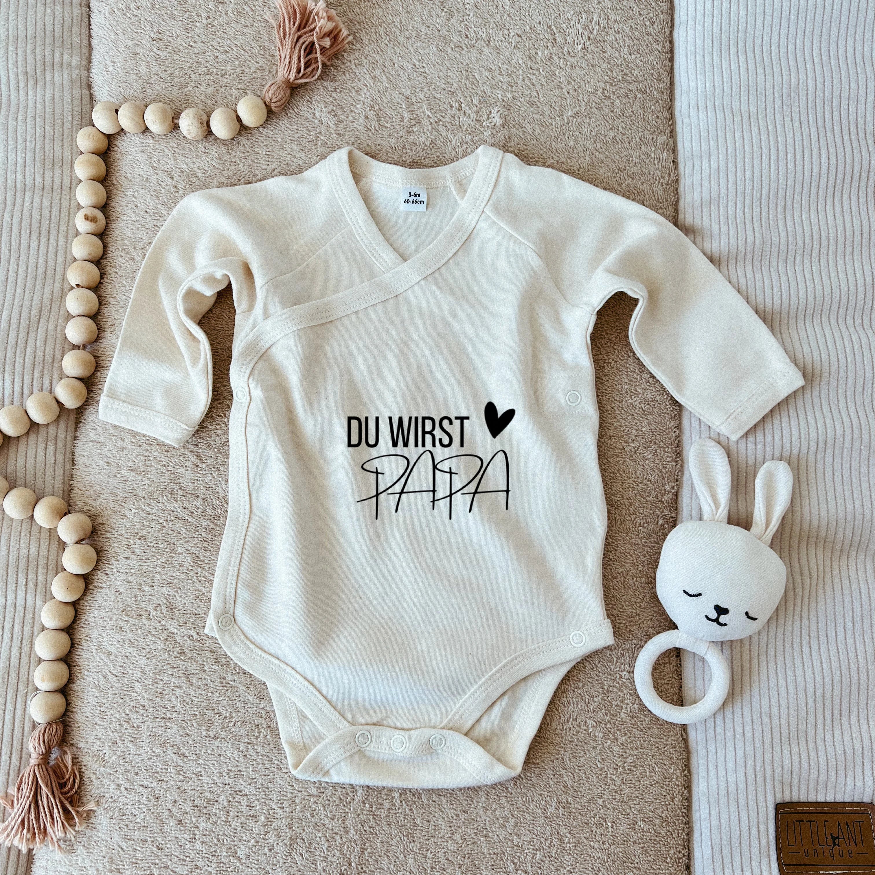 Babybody "Du wirst Papa" aus Biobaumwolle