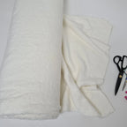 Teddystoff Teddyplüsch creme