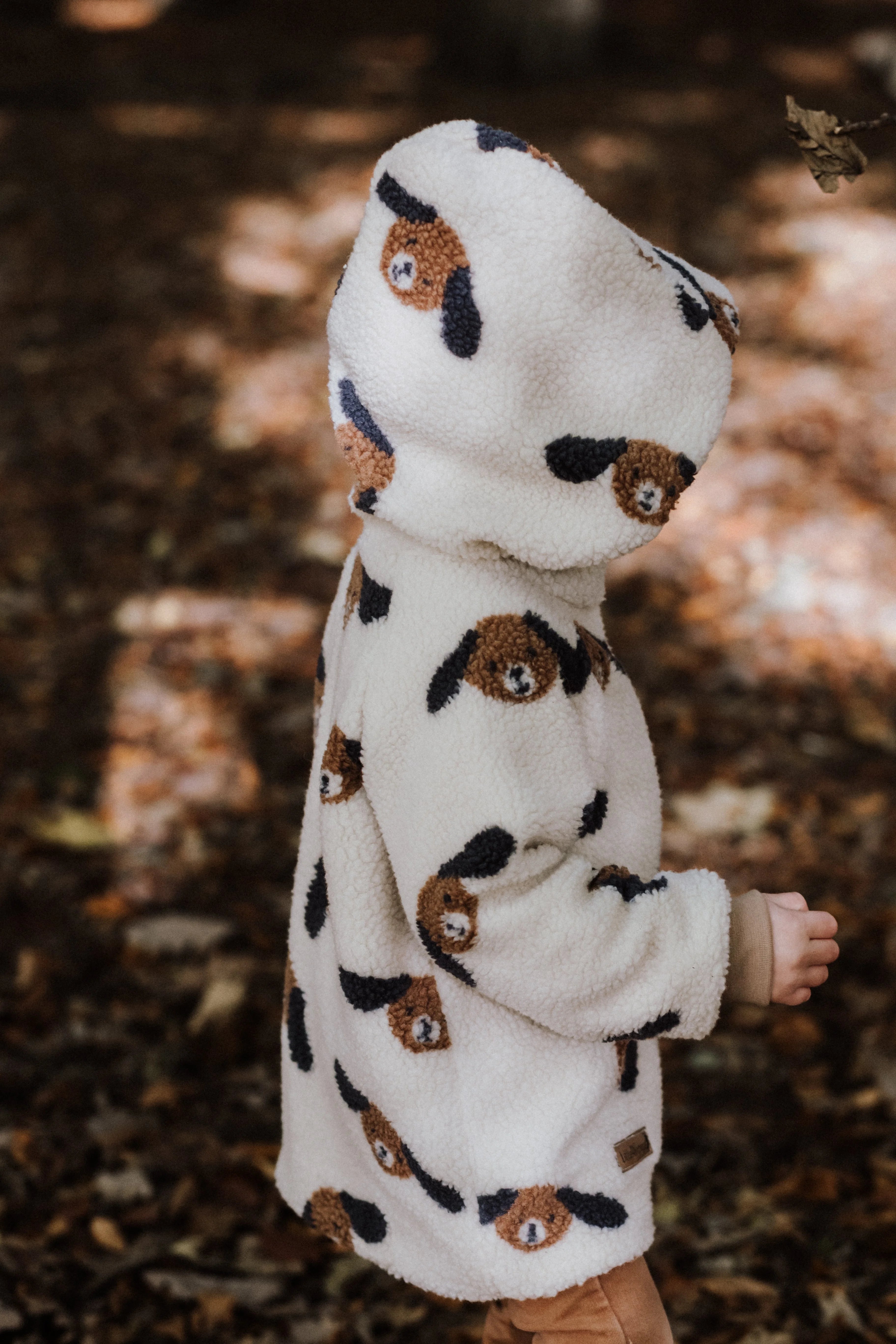 Teddyjacke Dackel  Winterjacke Teddy  Wintermantel Teddy