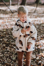 Teddyjacke Dackel  Winterjacke Teddy  Wintermantel Teddy
