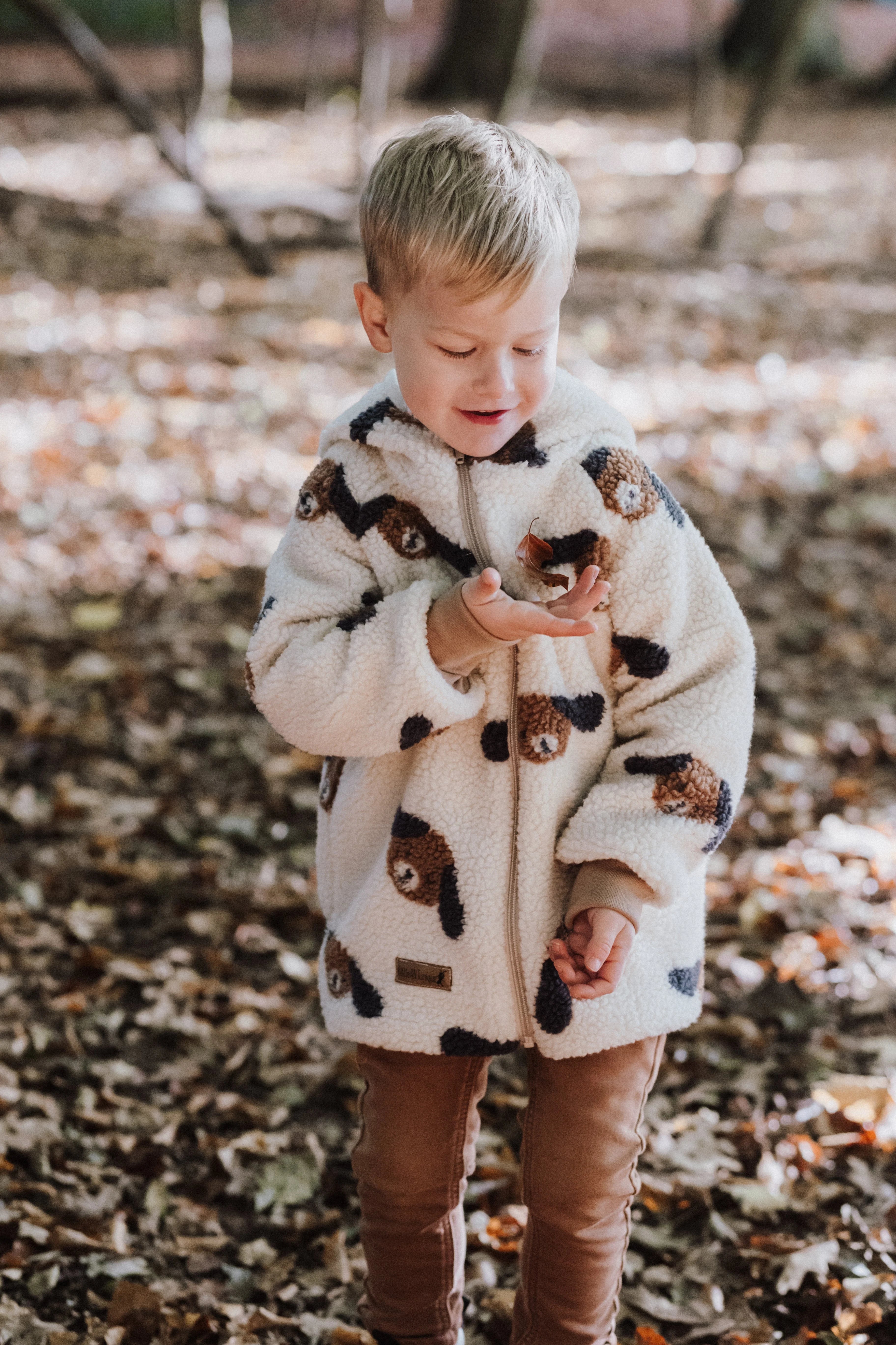 Teddyjacke Dackel  Winterjacke Teddy  Wintermantel Teddy