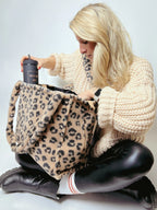 Wickeltasche I Shopper I Teddytasche Leo I Mommy Bag