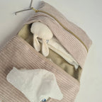 Wickeltasche Windeltasche Cord beige