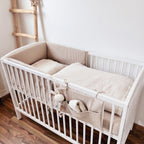 BABYBETTORGANIZER  WAFFELPIQUE BEIGE