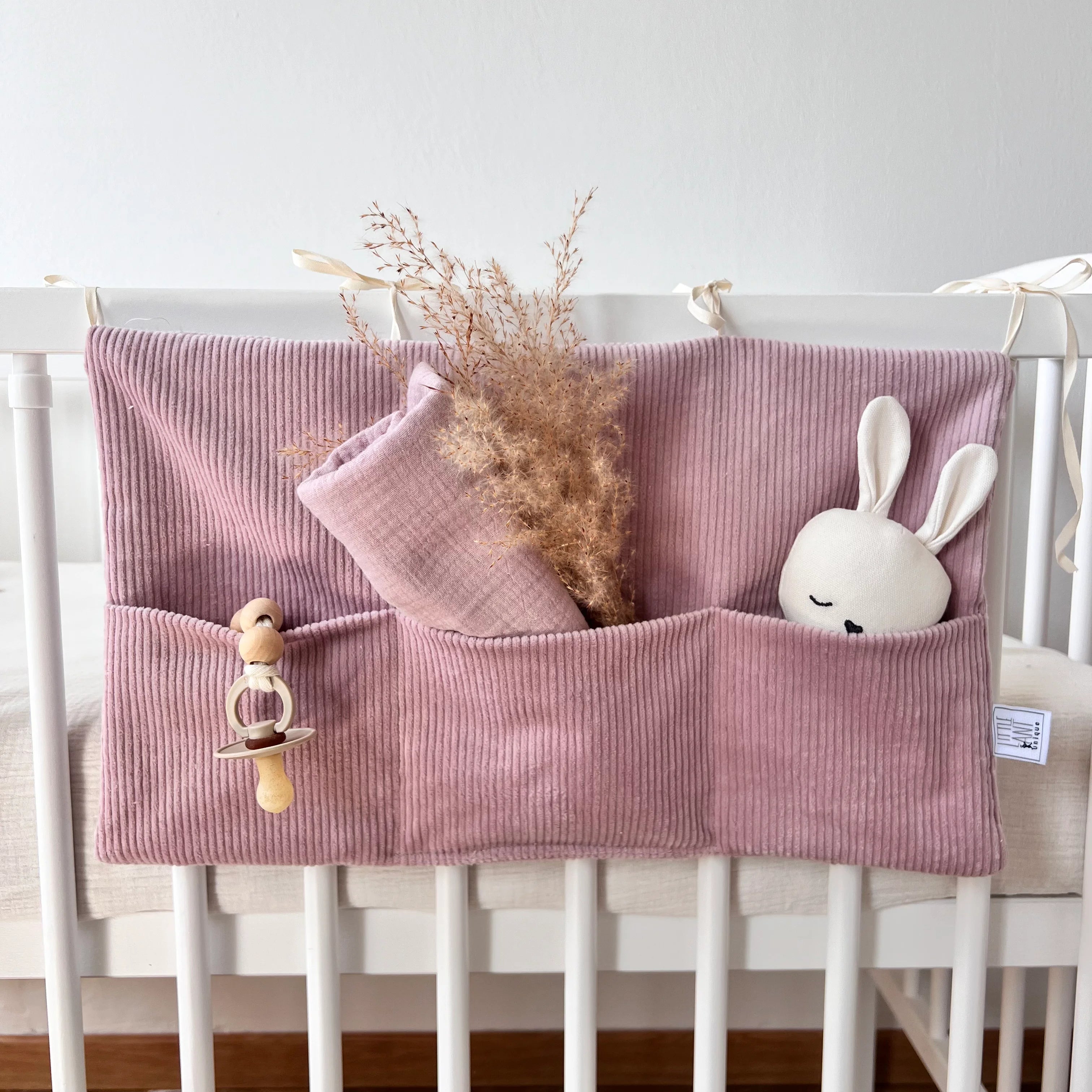 BABYBETTORGANIZER CORD ROSA