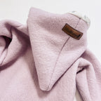 Walkjacke, Wintermantel in rosa/ innen Weidenkätzchen