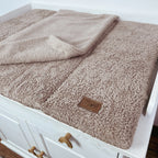 WICKELTISCHAUFLAGE TEDDY BEIGE