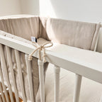BABYBETTUMRANDUNG CORD BEIGE