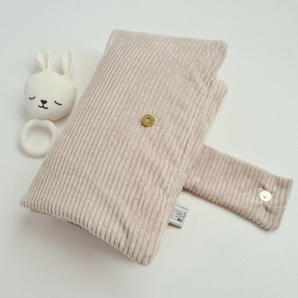 Wickeltasche Windeltasche Cord beige