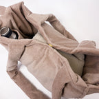 Wickeltasche I Shopper I Cord taupe I Mommy Bag