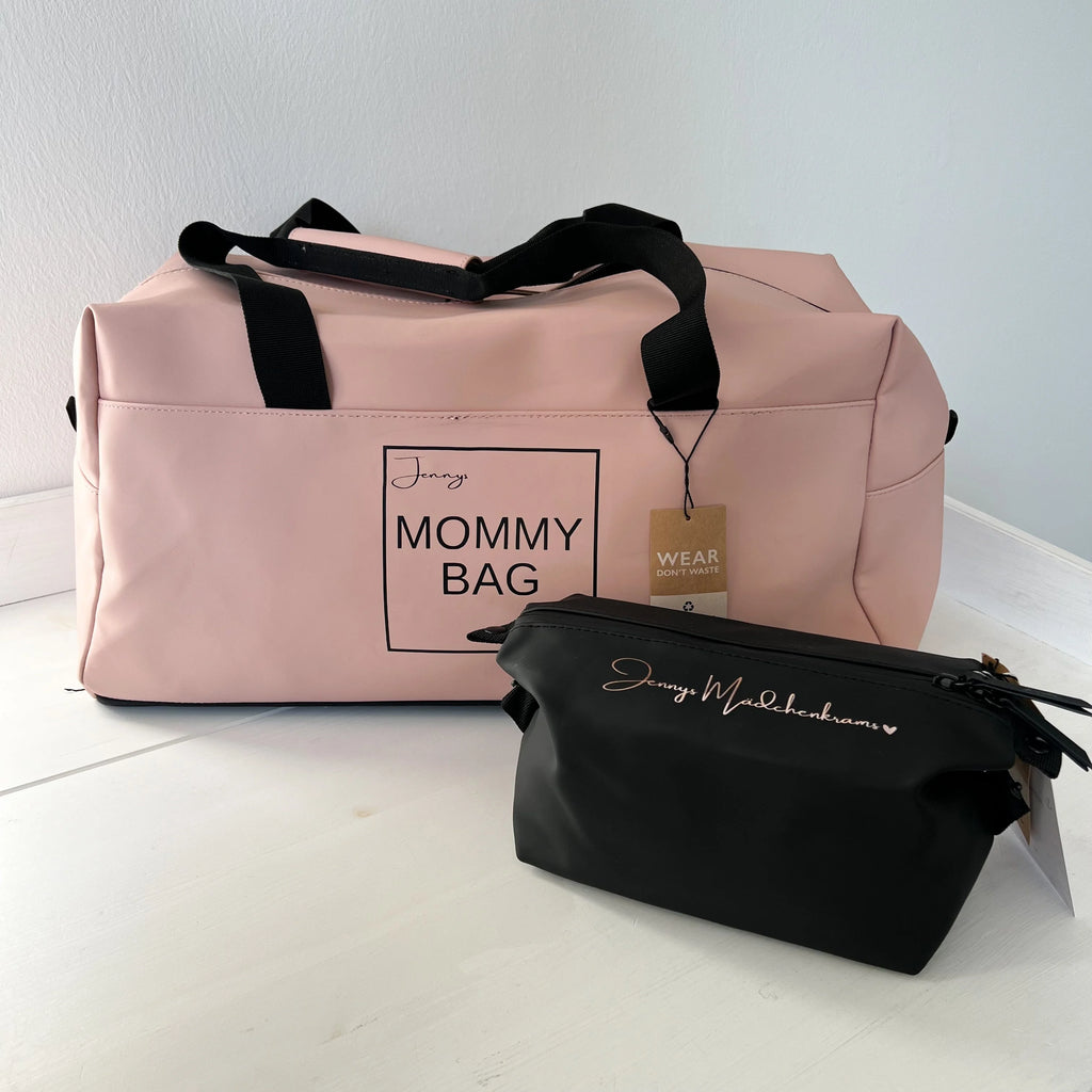 Weekender/Kliniktasche MOMMY BAG Rosa - Wasserabweisend