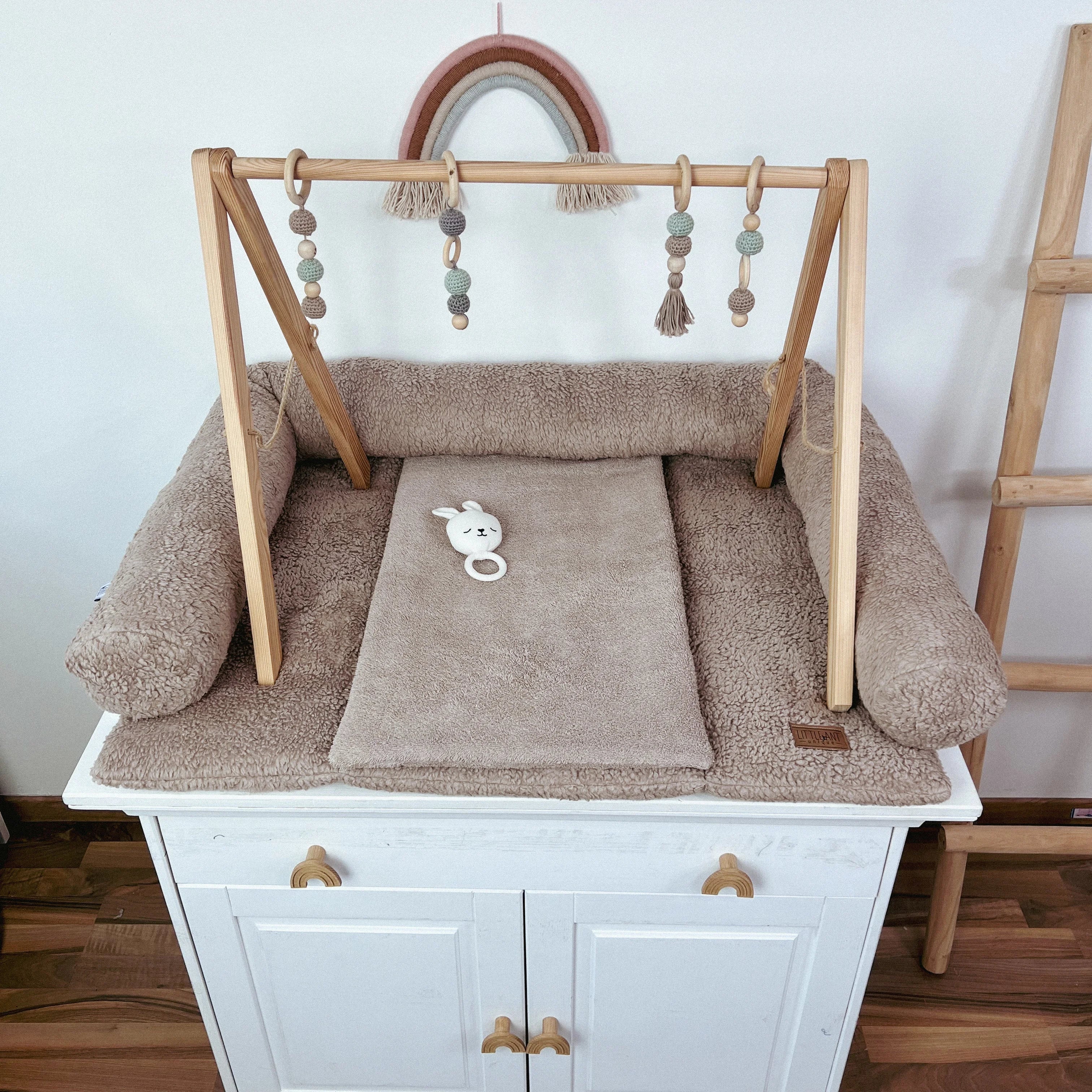 WICKELTISCHAUFLAGE TEDDY BEIGE