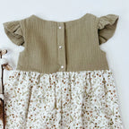 Kleid Baumwoll-Musselin Wildblume