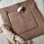 Krabbeldecke I Laufgittereinlage Cord Taupe